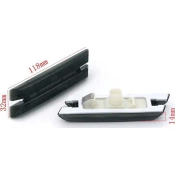 Autožárovka LED obrysové svítilny BMW řady 1, 3 , 5-sada 2x 150lm, Vyberte černá motoLEDy 573