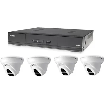 Kompletní kamerový systém Kamerový systém AVTECH 1x DVR DGD1005AV a 4x 2MPX Dome kamera DGC1004XFT