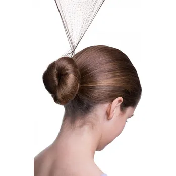 Ozdoba do vlasů Bloch,Velká síťka do vlasů - Hair nets A0802, hnědá