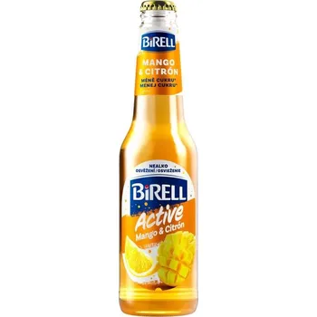 Pivo Birell Active Mango a Citrón 0,33l - přepravka