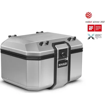 Zavazadlo na motocykl Shad kompletní sada bočních adventure brašen SHAD TERRA TR40 a hliníkového 48L topcase, včetně montážní sady SHAD Voge 650DS / 650DSX