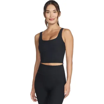 Podprsenka Podprsenka Skechers Go Flex Rib Longline Bra BR1-BLK Black L L