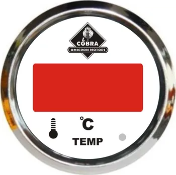 Domácí teploměr Teploměr chrom/bílá 85mm