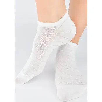 MODÁLNÍ KLIKATÉ PATKY ST046 bílá 35-38