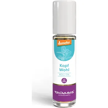 Aroma difuzér TAOASIS Aroma roll-on Head Well BIO (10 ml) - osvěžuje, vyrovnává a zlepšuje koncentraci