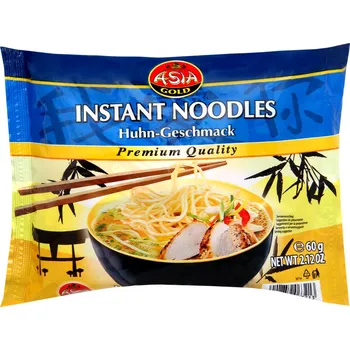 Asia Gold Instantní nudle – kuře 60g - originál z Německa