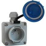 Nástěnná zásuvka 230V/16A TP IP68