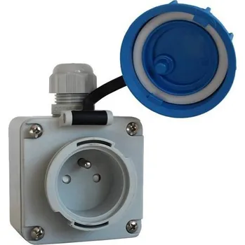 vypínač a zásuvka Nástěnná zásuvka 230V/16A TP IP68