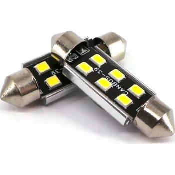 Autožárovka LED SV8.5 12-24V CANBUS 39mm motoLEDy 510