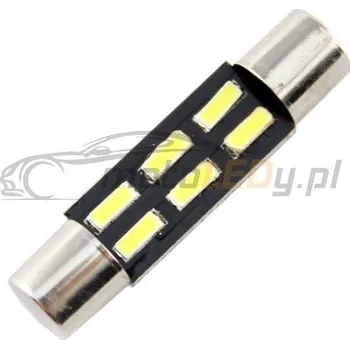 Autožárovka LED T6.3 12V 1,2W CANBUS 28mm motoLEDy 226