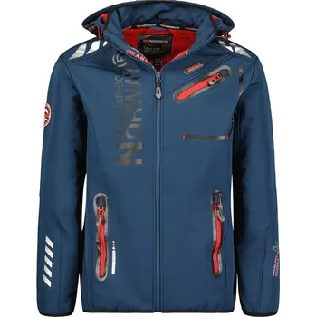 Pánská bunda Geographical Norway Softshell ROYAUTE DB NAVY RED MEN 068 (WY2001H/GN/Navy / Red) S