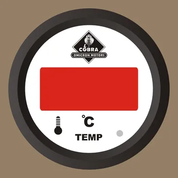 Teploměr osobní Teploměr černá/bílá 85mm