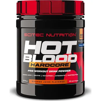 Anabolizér Scitec Nutrition Scitec HOT BLOOD HARDCORE 375 g Příchuť: Pomerančový džus