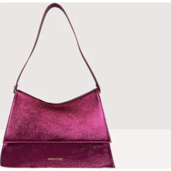 Kabelka LEA DÁMSKÁ KOŽENÁ KABELKA ANNA VIRGILI FUCSIA