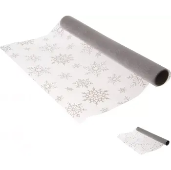 Vánoce Ubrus-běhoun polyamid vánoční 200x36,5 cm mix