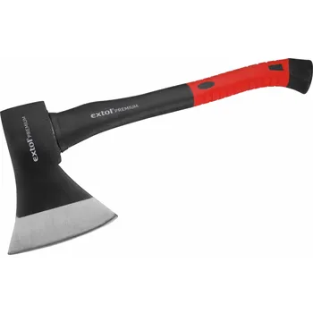 Zahradní nářadí Extol Premium 8871226 | Sekera, sklolaminátová pogumovaná násada 1250 g, 720 mm