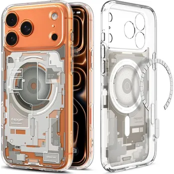 Náhradní kryt pro mobilní telefon Spigen Ultra Hybrid Magsafe iPhone 17 Pro Zero One Natural Titanium