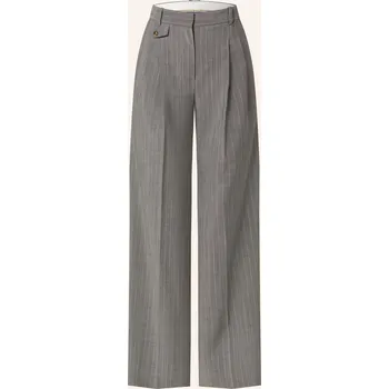 Dámské kalhoty Boss Dámské Marlene Kalhoty Tetiama, šedá / bílá, 42