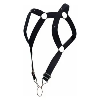 Připínací penis Řemínkový postroj s kroužkem na penis DNGEON S