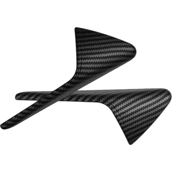 Polep vozidla Kryt kamery směrových světel pro Tesla Model 3 Y 2024 2025 ABS matné uhlíkové vlákno ochranný kryt bočních dveří autopříslušenství