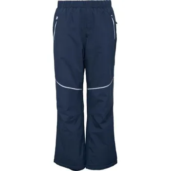 Chlapecké oblečení Voděodolné dětské zateplené kalhoty Lewro DARAN 164/170 Tmavě modrá, Stříbrná