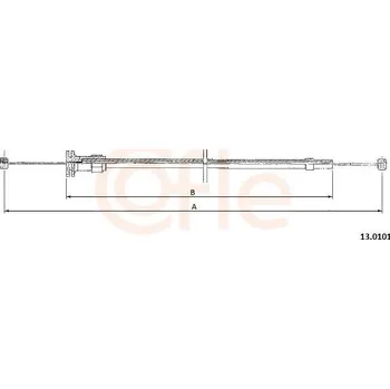 Příslušenství karosérie Lanko pro otevírání kapoty motoru COFLE 92.13.0101
