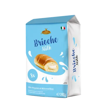 Meister Moulin mléčné briošky s náplní 8 ks 280 g - originál z Německa