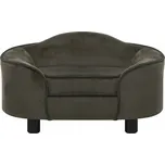 vidaXL Plyšová pohovka pro psy 67 x 47…