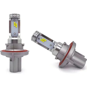 Autožárovka lED žárovky H13 12-24V CANBUS CSP set bez polarity motoLEDy 1126