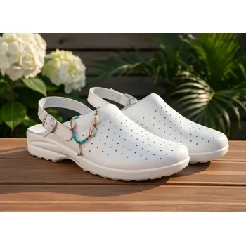 Pracovní obuv CXS Nazouvák s páskem MÍŠA Velikost 38 (UK-5) bílá