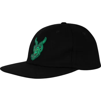 Kšiltovka creature Pánská kšiltovka drop out snapback unstructured hat black
