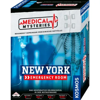 Společenská hra KOSMOS Medical Mysteries - New York Emergency Room, desková hra