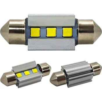 Autožárovka c10W LED žárovka SV8.5 12-24V CANBUS 41mm 320lm motoLEDy 1341
