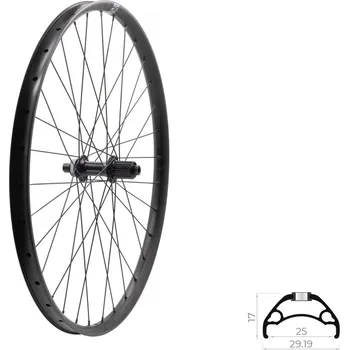 Sport Kellys | Zapletené kolo zadní KLS ASESINO 25 DSC R, 28/29", black