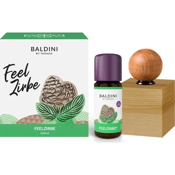 Osvěžovač vzduchu TAOASIS Baldini Aroma set FeelPine BIO (10 ml) - dřevěná dekorace jako difuzér