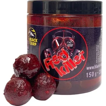 Boilies Boilies Black Carp Dipované 24mm 150gr Red Killer