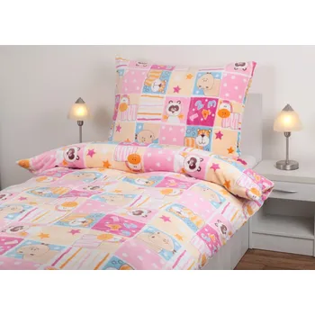 Povlečení Hebké povlečení z mikroplyše (flanel fleece) - zvířátka a čísla