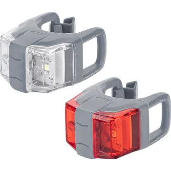 Sport Kellys | Osvětlení set KLS TWINS II, Steel grey