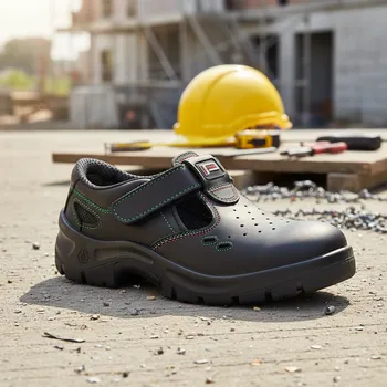 Pracovní obuv CERVA GROUP Sandále PANDA TOPOLINO S1 Velikost 46 (UK-11) černá