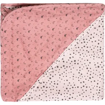 Bebe-Jou Mušelínový ručník s kapucí bambus Fabulous Swan