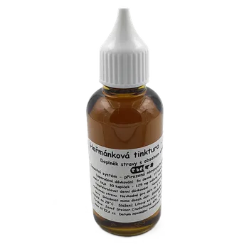 Doplněk stravy STEZA - Heřmánková tinktura - FORTE 10x 50 ml. + 1ks navíc jako dárek ! (Heřmánkové kapky)