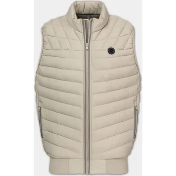 Pánská vesta PitBull West Coast - pánská zimní vesta NAYLOR písková L