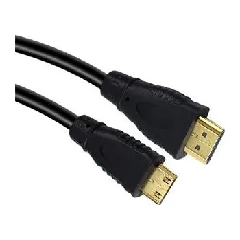 Video kabel PremiumCord Kabel 4K HDMI A - HDMI mini C, 1m