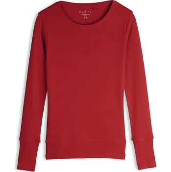 Dámské tričko GATE Základní bavlněné tričko s dlouhým rukávem 42 625-0361/579