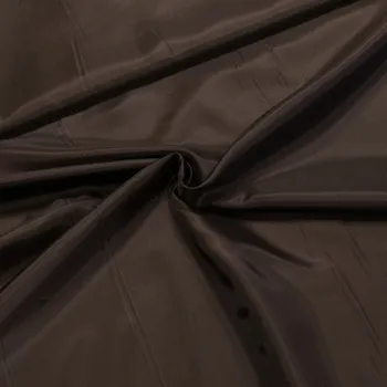 Podšívka polyesterová 42, jednobarevná hnědá, š.150cm (látka v metráži)
