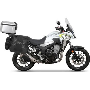 Zavazadlo na motocykl Shad kompletní sada bočních adventure brašen SHAD TERRA TR40 a hliníkového 37L topcase, včetně montážní sady SHAD HONDA CB 500 X