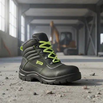 Pracovní obuv CERVA GROUP Obuv PANDA ALFA HV S3 WINTER Velikost 42 (UK-8) černá/zelená