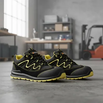 Pracovní obuv Procera Polobotky STREET S1 Velikost 43 (UK-9) černá/žlutá