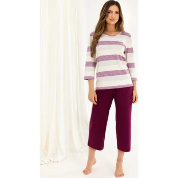 DÁMSKÉ PYŽAMO 719 J/25 fialová S