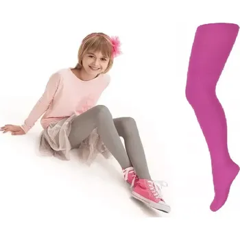 Dámské punčochy Dívčí punčocháče Mary NOQ 60 DEN - 146-152 / fuchsiová